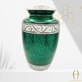 Green Glass Vase