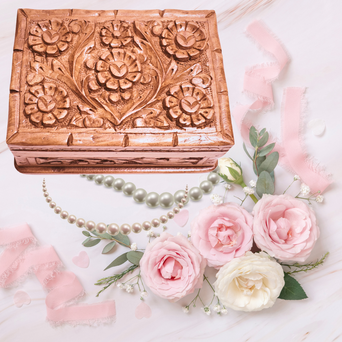 Wooden Memory Box