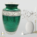 Green Glass Vase