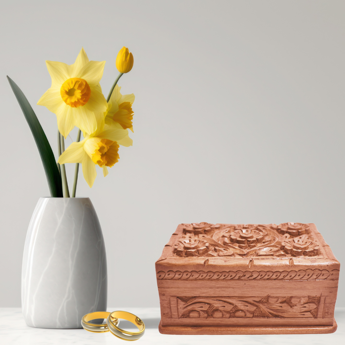 Wooden Memory Box