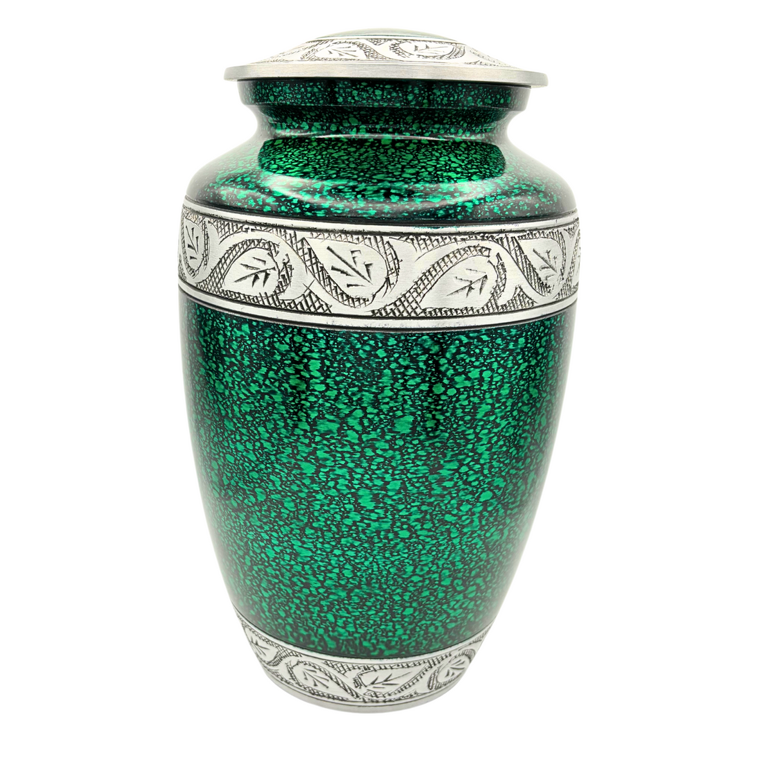 Green Glass Vase