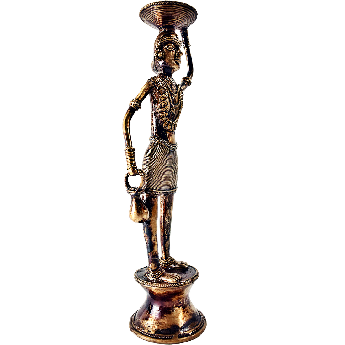 Graceful Stance Bronze Figurine